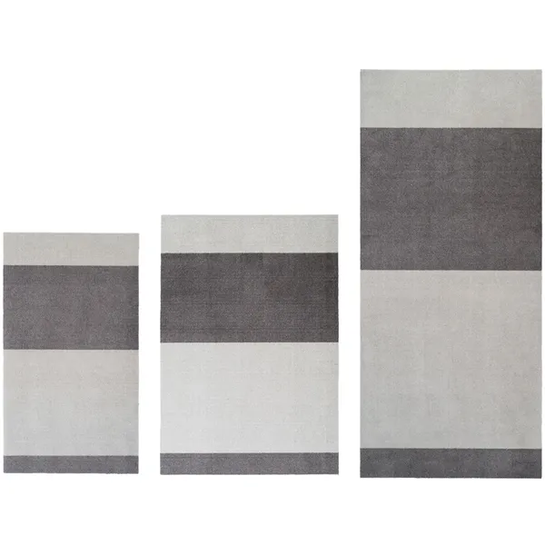 Stripes Matta Steel Grey / Ljusgrå 90x200 cm