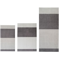 Stripes Matta Steel Grey / Ljusgrå 90x200 cm