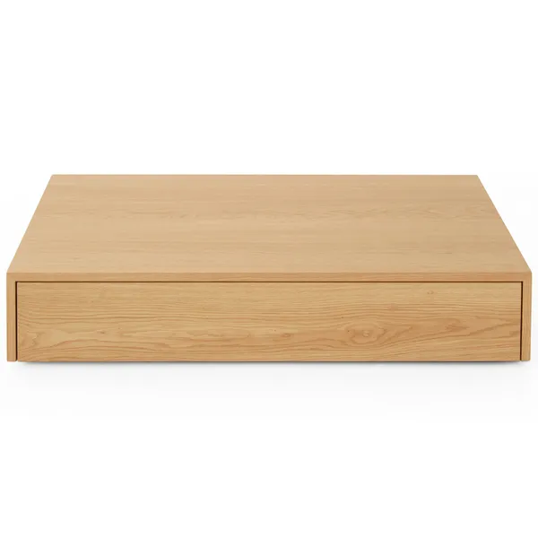 Mass Soffbord Bred Med Låda Ek