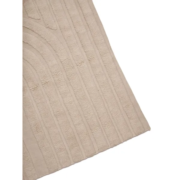 Curve Tæppe 250x350 cm Natural Beige