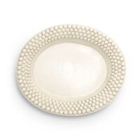 Bubbles Ovalt Fat 35 cm Plommon