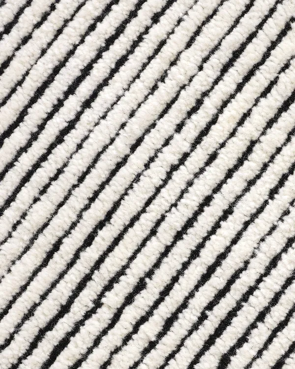 Disc Tæppe 170x240 cm Sort