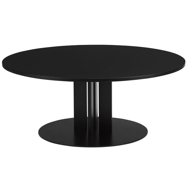 Scala Salongbord Ø110 cm Svart Eik