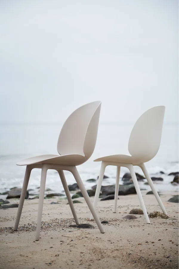 Beetle Spisebordstol Outdoor Alabaster White