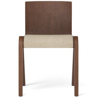 Ready Stol Betrukket Forside Mørkbejdset Eg / Bouclé 02