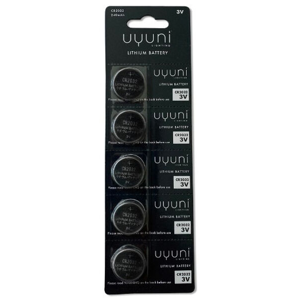 CR2032 Battery 3V 240mAh 5-pack