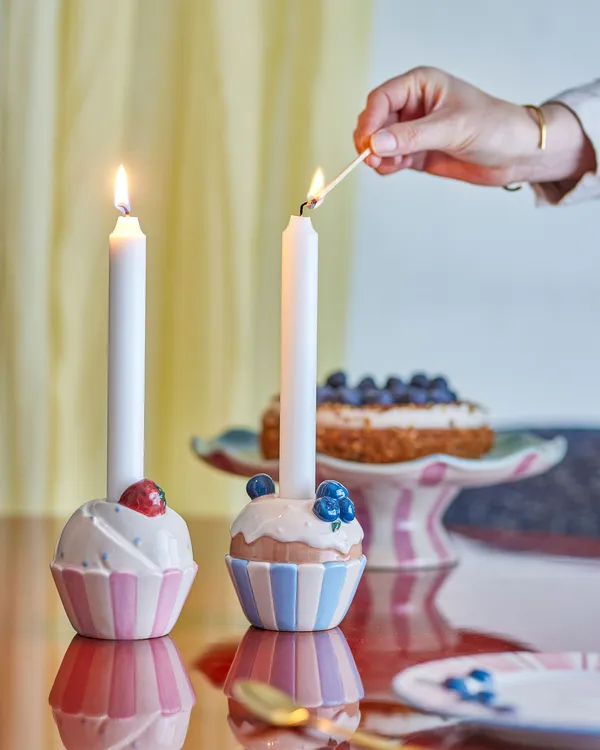 Chip Candle Holder