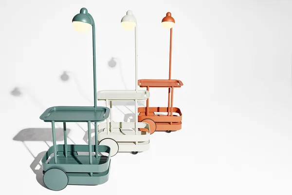 Jolly Trolley Serveringsvogn Lysegrå