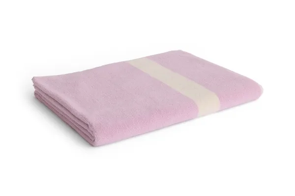 Stripe Badhandduk 100x150 cm Cool Pink