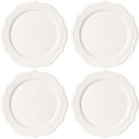 Violette Tallerken 28 cm 4-pack Hvit