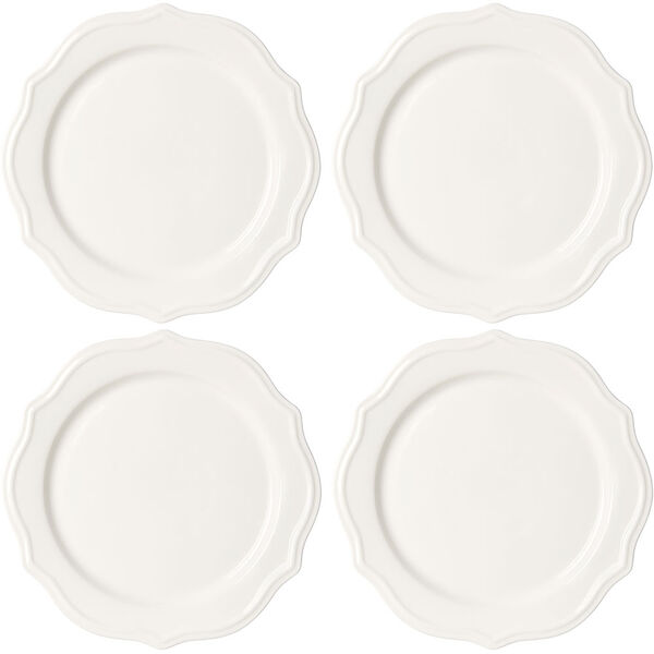 Violette Tallerken 28 cm 4-pack Hvid