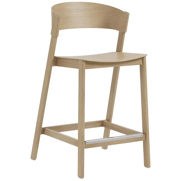 Cover Barstol med Rygstøtte 65 cm Eg