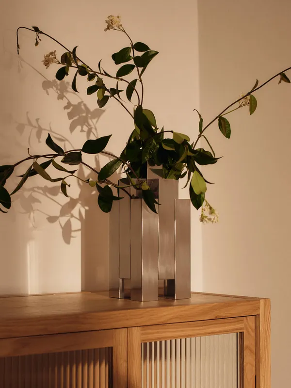 Tessera Vas 28 cm Mirror Polished