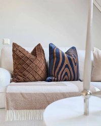 Deva Cushion Cover 50x50cm Cognac