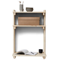 Beam Vegghylle / Skrivebord Furutre