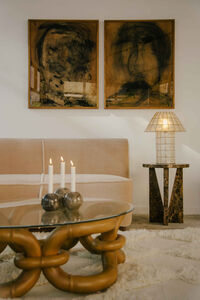Cornelia Bordlampe Offwhite