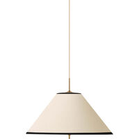 Iris 50 Pendel Creme / Svart