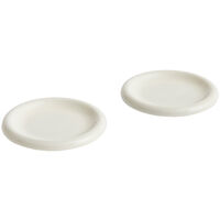 Barro Plate Set of 2 Ø18 cm Offwhite