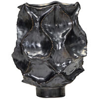 Waves Vase 25 cm Antique Metallic