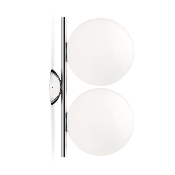 IC Lights C/W1 Double Væglampe Krom