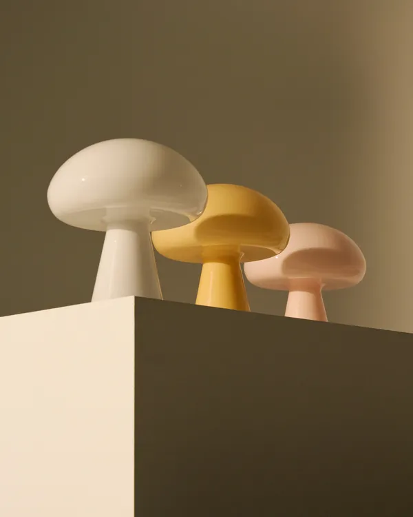 Obello Bordslampa Portabel Powder Pink