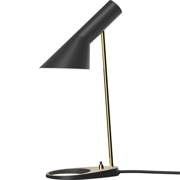 AJ Mini Bordlampe Sort / Messing