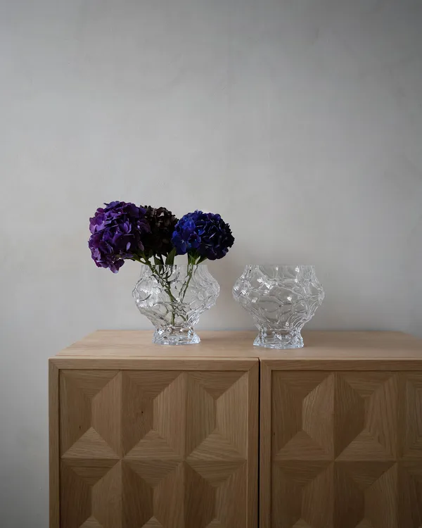 Canyon Medi- Clear Vase 18 cm Klar