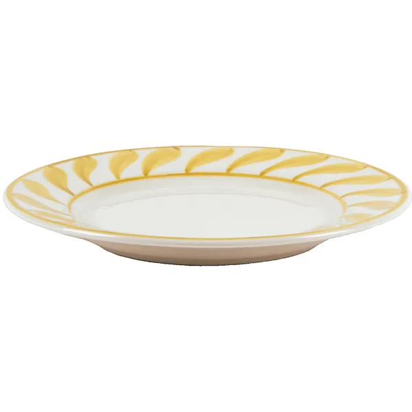 Swirl Tallerken 28 cm Gul