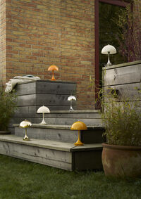 Panthella 160 Bordlampe Bærbar V3 Opaque Orange