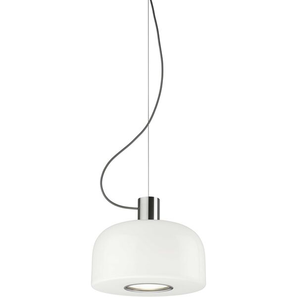 Bellhop Glass S1 Pendel Bright Aluminum