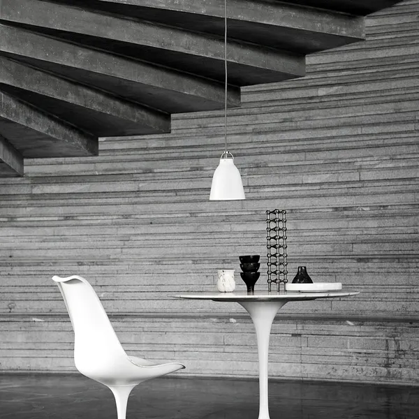 Caravaggio Loftslampe P1 Hvid