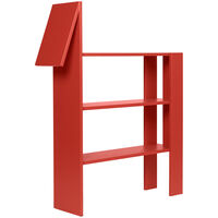 Horse Bokhylle 91x111 cm Poppy Red