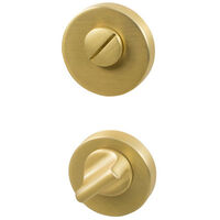 WC Lås Euro Standard Brushed Brass