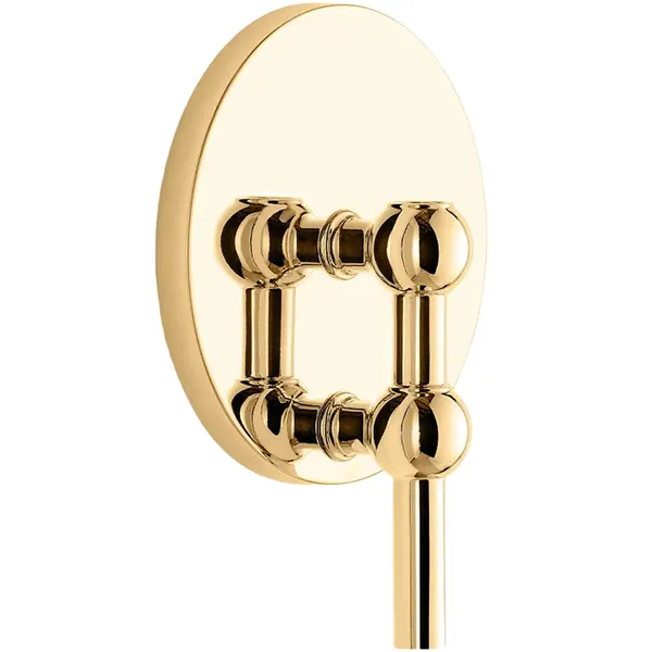 Nagel Væglyseholder Messing