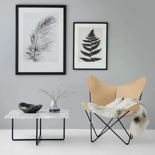 Trifolium Flaggermusstol Sort Stativ/Sort Skinn