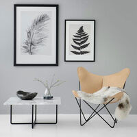 Trifolium Flaggermusstol Sort Stativ/Sort Skinn