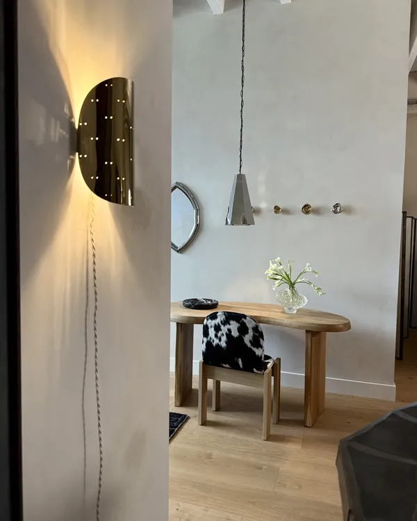 Giselle Væglampe Messing