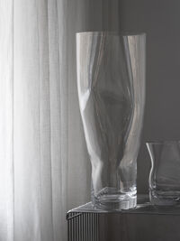 Squeeze Vase 50 cm Klar