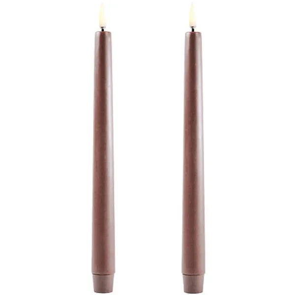 LED Kertelys 23 x 255 cm Brunt