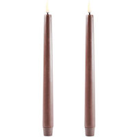 LED Kertelys 23 x 255 cm Brunt