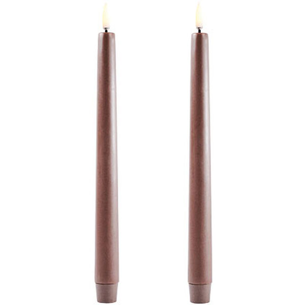 LED Kertelys 23 x 255 cm Brunt