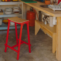 Taburete 8 Barstol 65 cm Signal Red