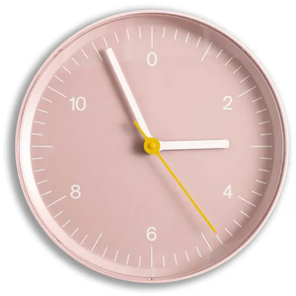 Wall Clock (Recycled) Pink