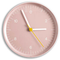 Wall Clock (Recycled) Pink
