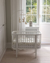 Bedside Crib Hvit