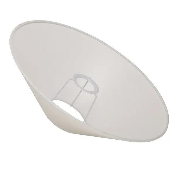 Basic Flat Lampeskjerm Hvit 36 cm
