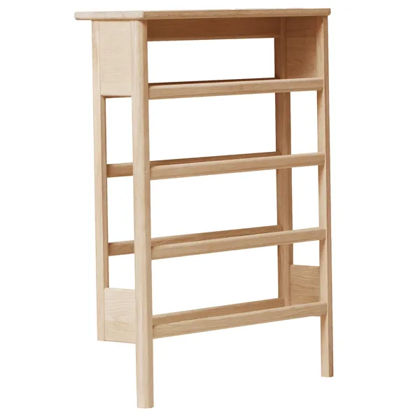 A Line Skohylde 72 cm Hvidolieret Eg