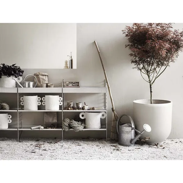 String Gavle Gulv 30x85 cm 2-pak Galvanized