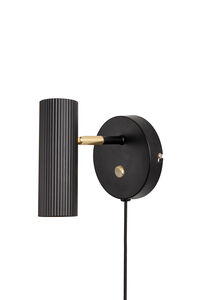 Hubble Vägglampa Svart
