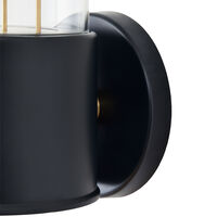 The Muse Wall Lamp Hackles Black